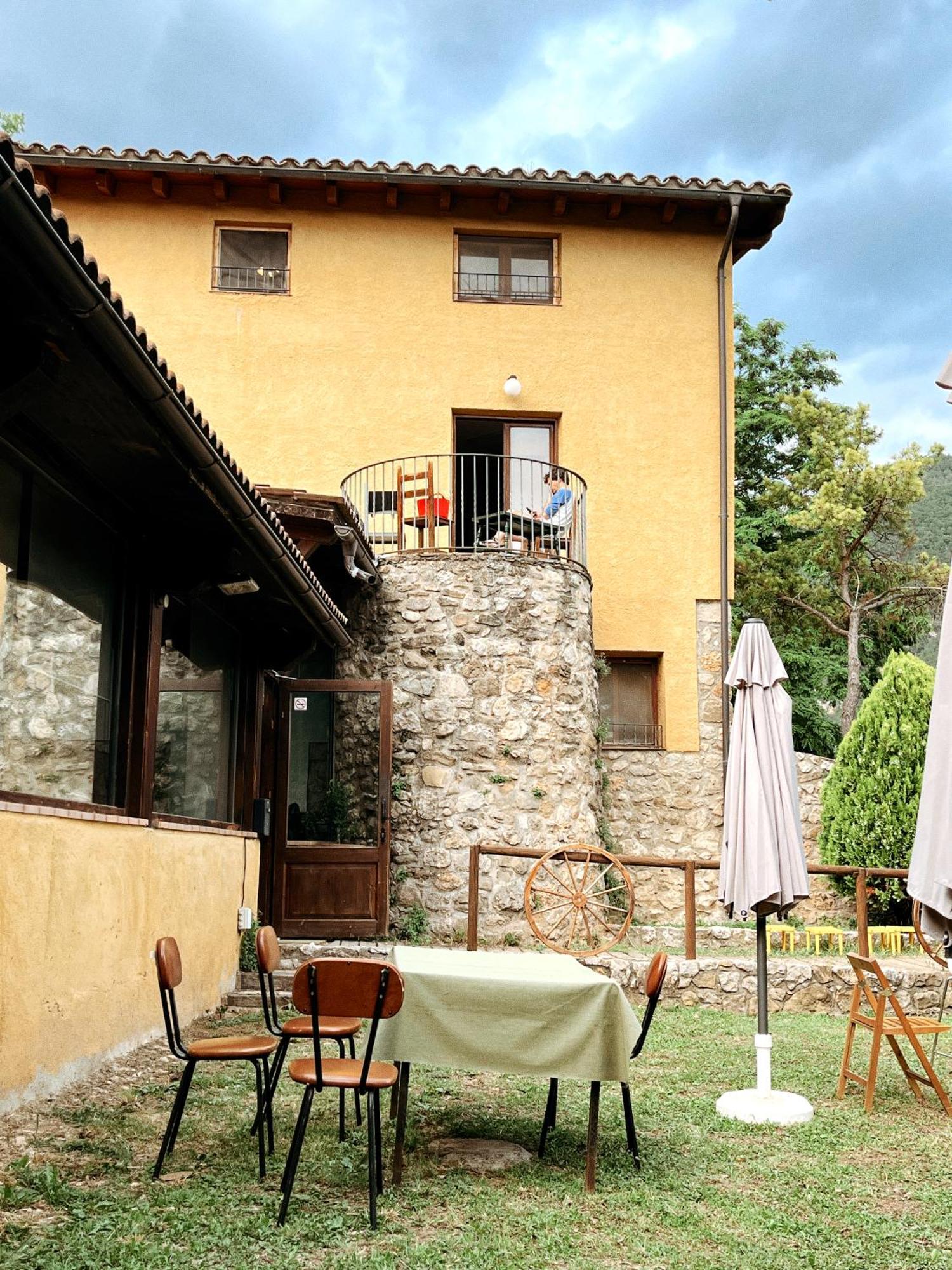 Alberg Rural Torre Del Baro Сан-Льоренс-де-Моруньс Экстерьер фото