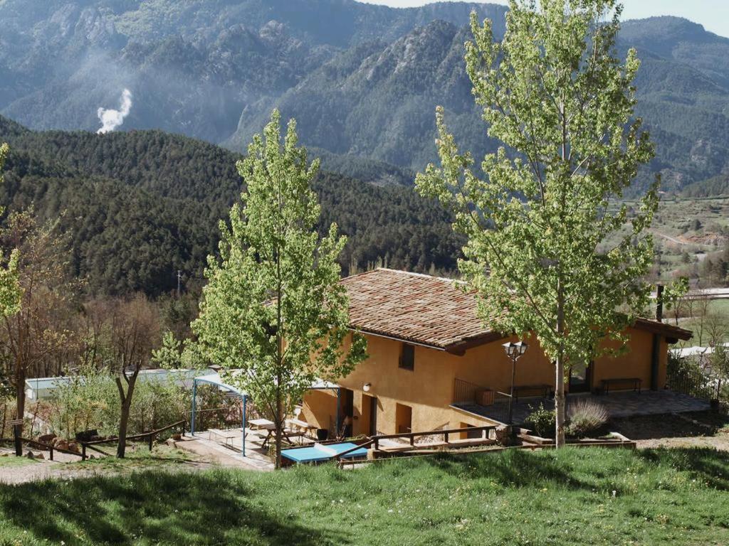 Alberg Rural Torre Del Baro Сан-Льоренс-де-Моруньс Экстерьер фото